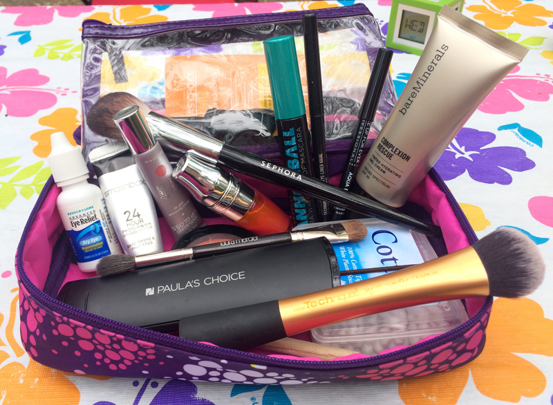 What S In My Makeup Bag The Camping